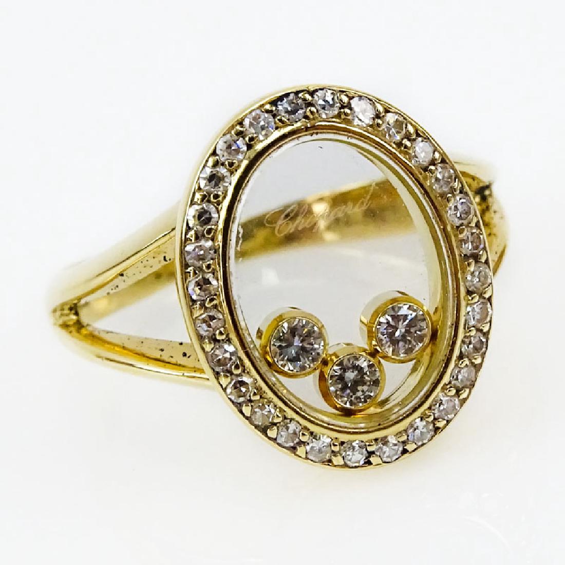 Chopard Diamond and 18 Karat Yellow Gold Happy Diamond (1 of 4)