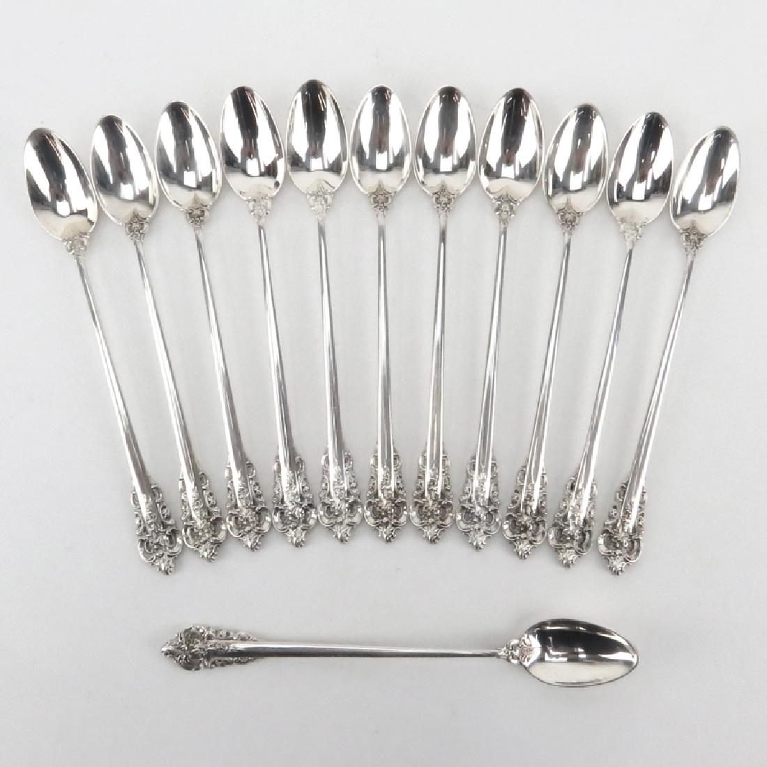 Set of Twelve (12) Wallace "Grand Baroque" Sterling (1 of 4)