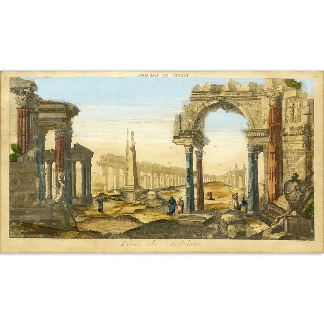 18th Century Ruines de Babilone-Middle Eastern Vues (1 of 8)