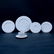 Sixty (60) Pieces Rosenthal "Magic Flute - White"