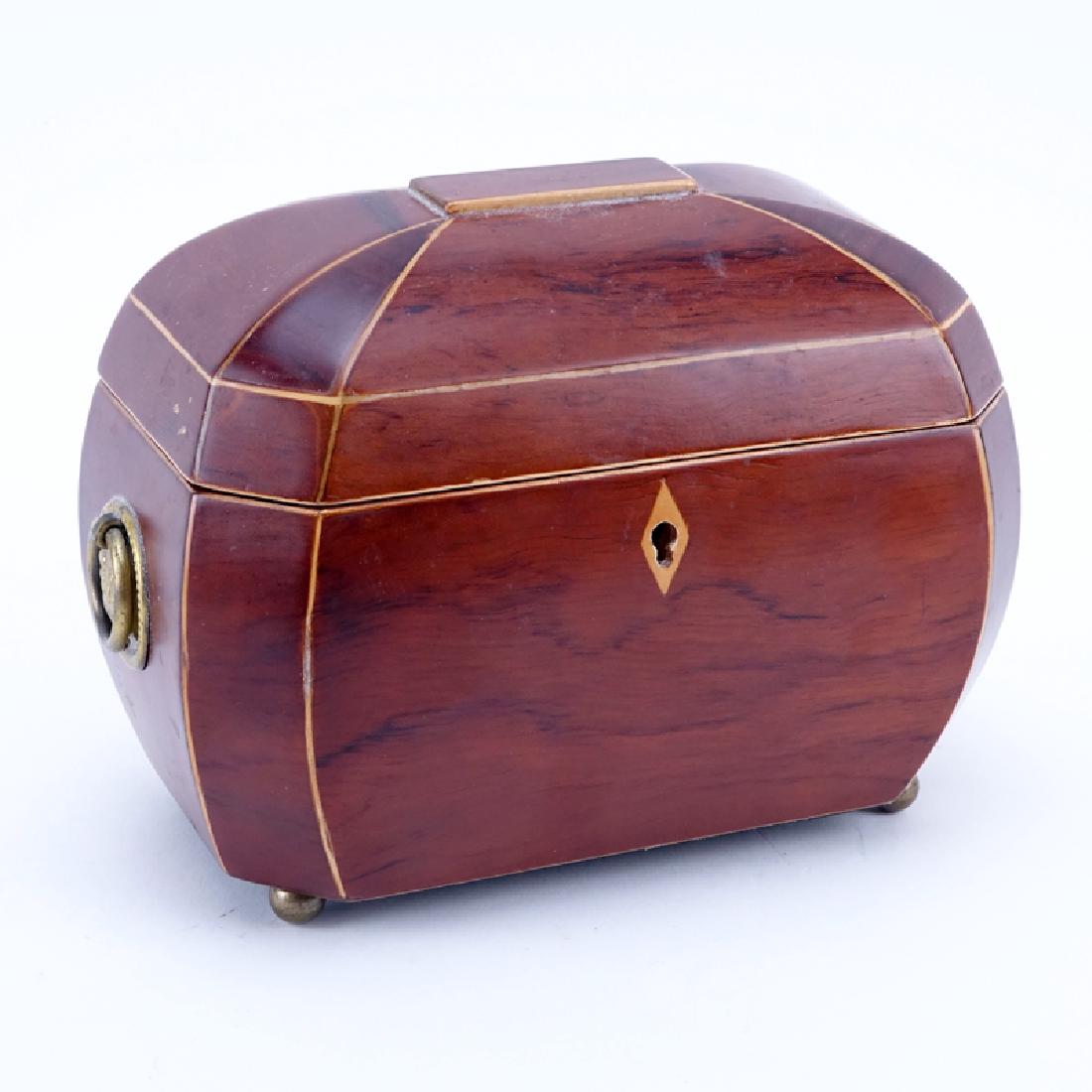Modern Wooden Jewelry Box with Brass Handles and Ball (1 of 4)