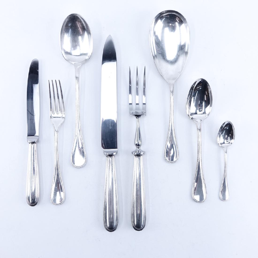 Forty-Nine (49) Pieces Christofle Perles Flatware Set. (1 of 5)