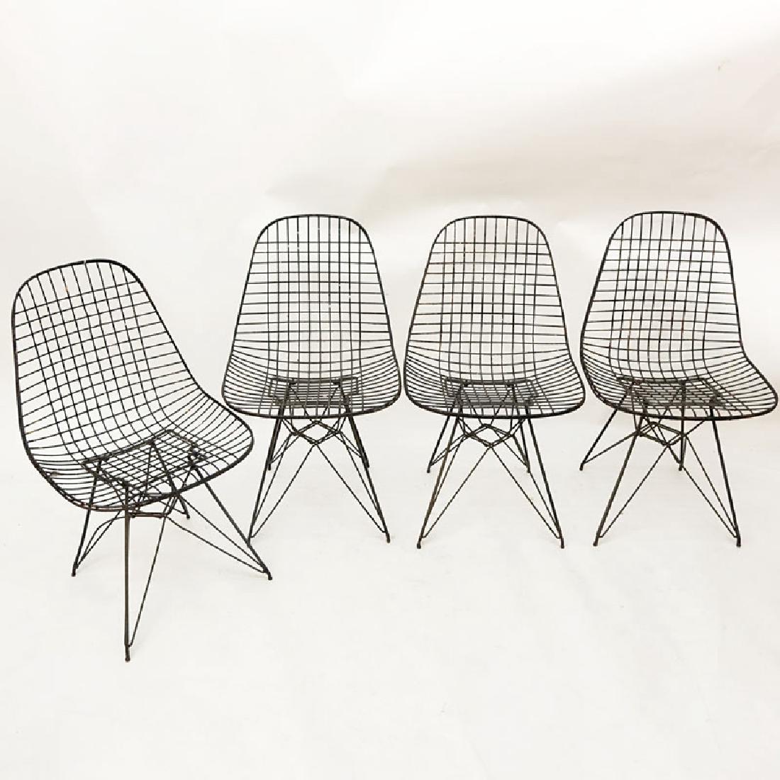 Four (4) Eames for Herman Miller Mid Century Wire (1 of 4)