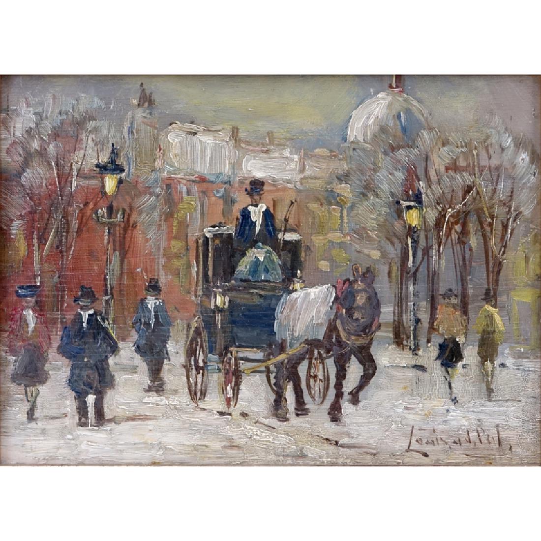 Louis vand der Pol, Dutch (1896-1982) Oil on panel (1 of 4)