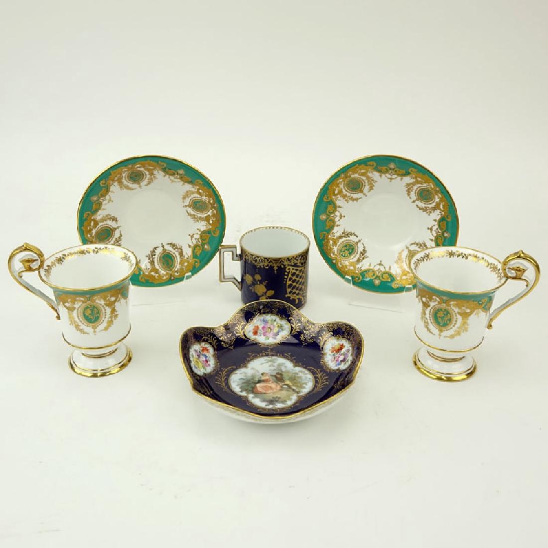 Grouping of Six (6) Antique Porcelain Tableware. (1 of 8)