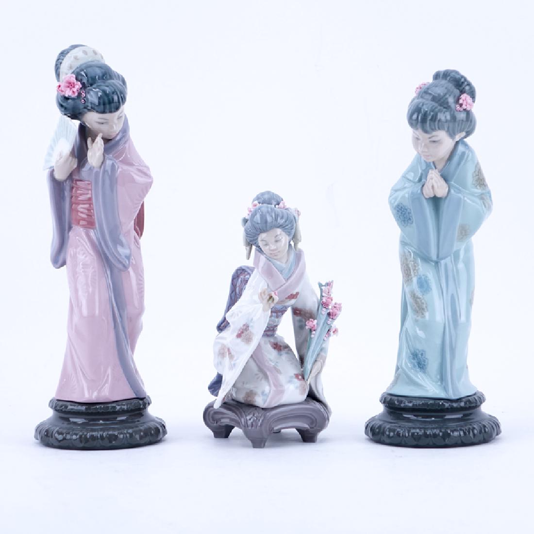 Collection of Three (3) Lladro Oriental Porcelain (1 of 5)