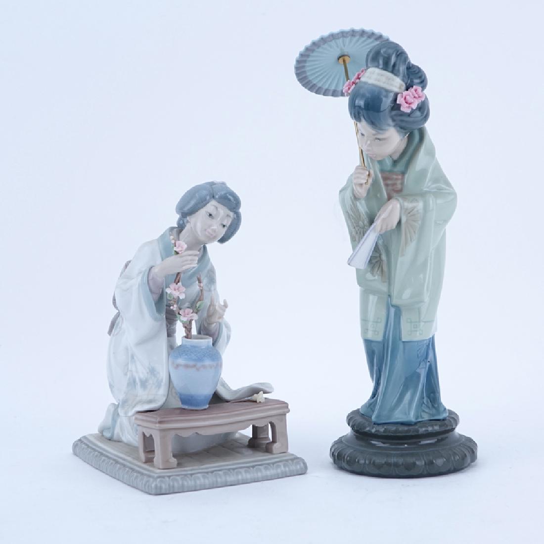 Lot of Two (2) Lladro Porcelain Figurines. Includes: (1 of 5)