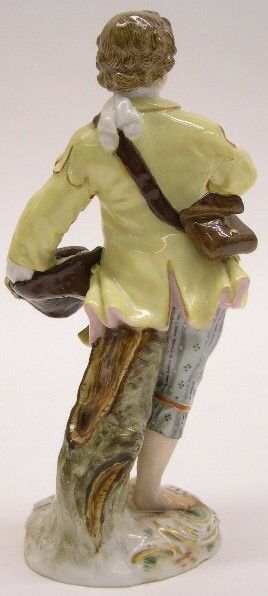 19th Century Meissen Porcelain Figural Group "Pla - 2