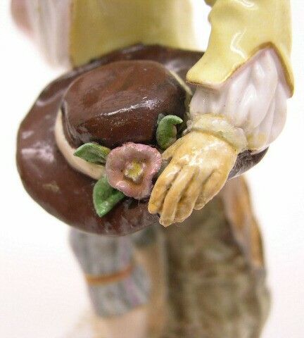 19th Century Meissen Porcelain Figural Group "Pla - 3