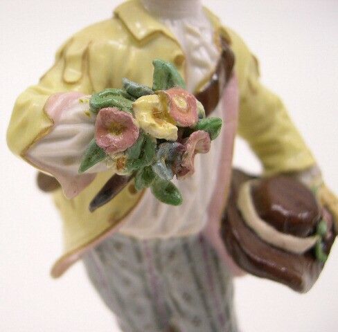 19th Century Meissen Porcelain Figural Group "Pla - 4