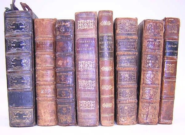 Collection of 8 Books on Religion 1740 thru 1824