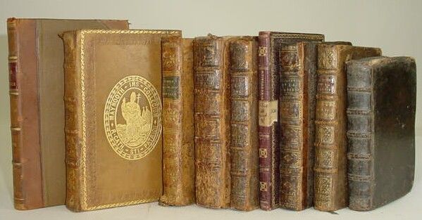Collection of 9 Books on Religion Assort 1708 - 1 - 3