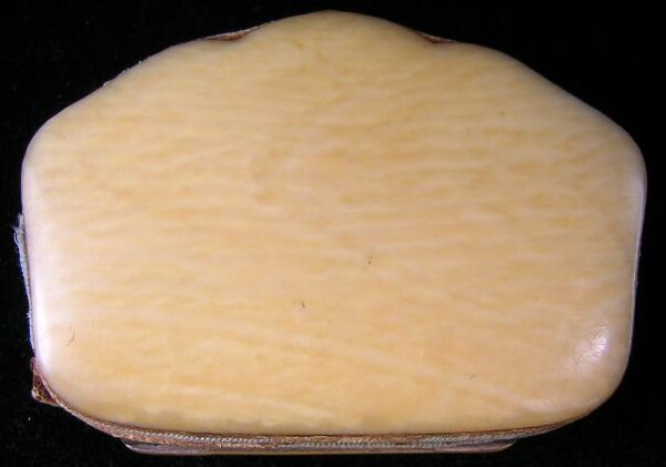 Antique Continental Ivory 800 Silver Change Purse - 2