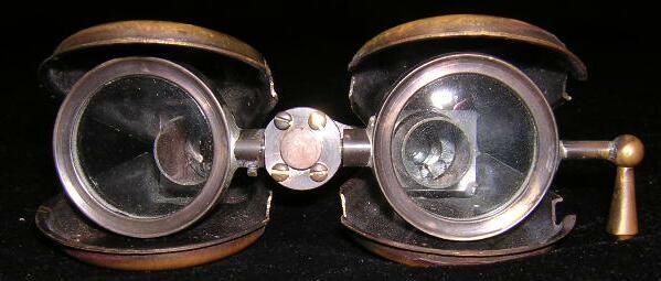 19C Pair of Continental Bronze Opera Glasses