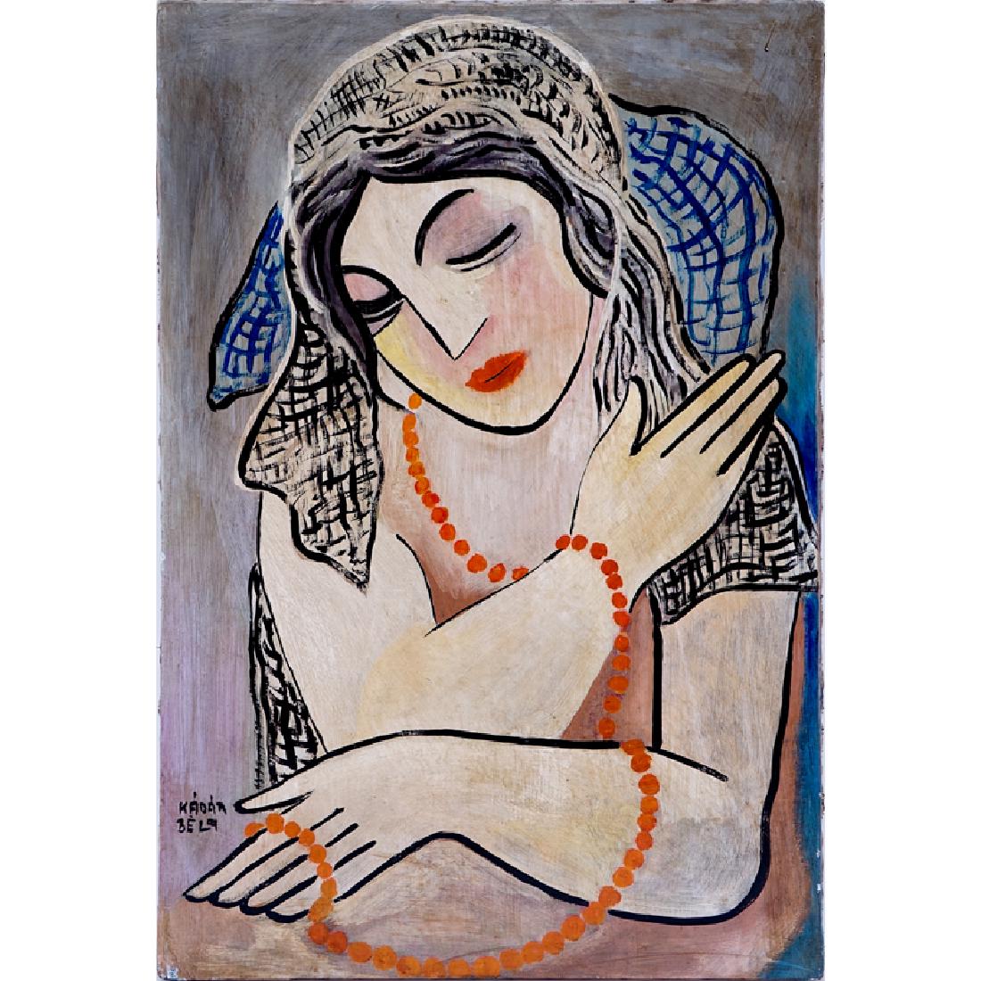 Attributed to: Bela Kadar, Hungarian  (1877-1956) Oil (1 of 5)