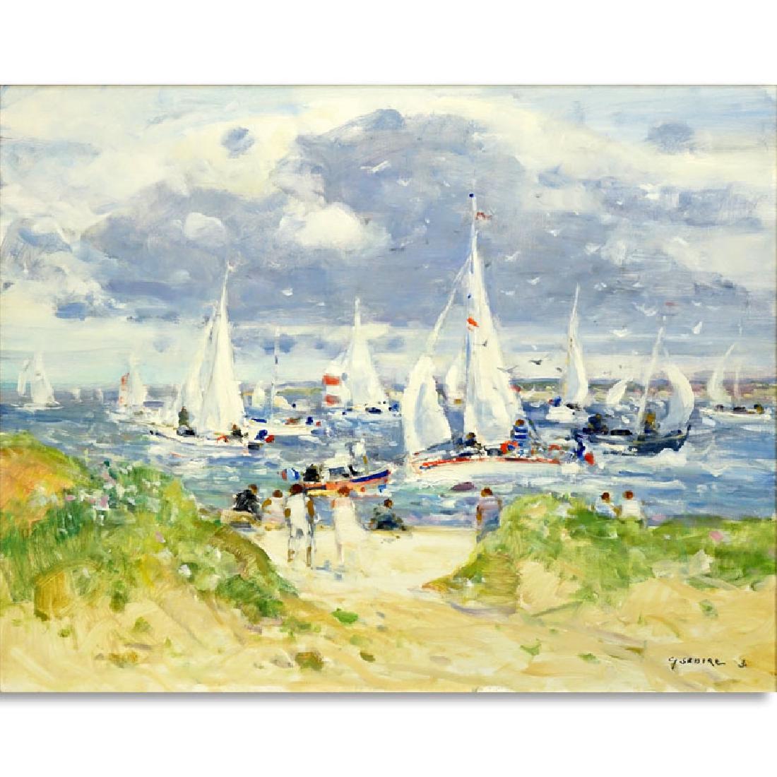 Gaston Sebire, French (1920-2001) Oil on Canvas (1 of 6)