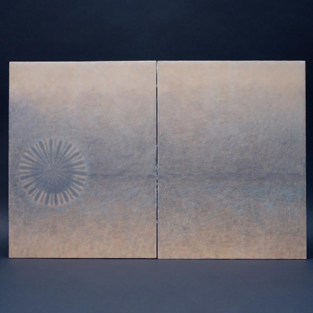 James McDevitt King, American (b. 1954) Encaustic on (1 of 3)