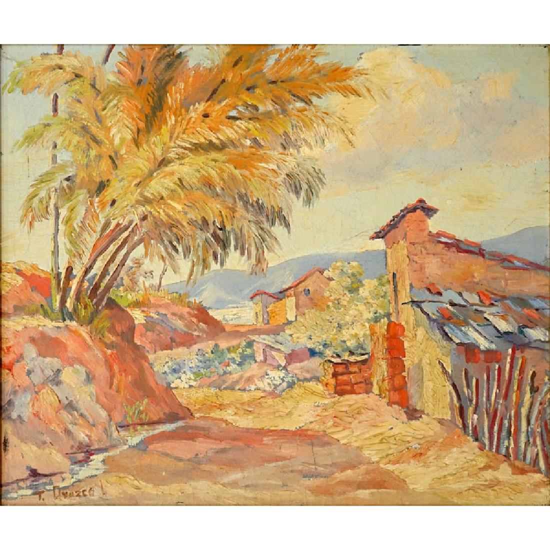 Trino Orozco, Venezuelan (born 1915) Oil on canvas (1 of 6)