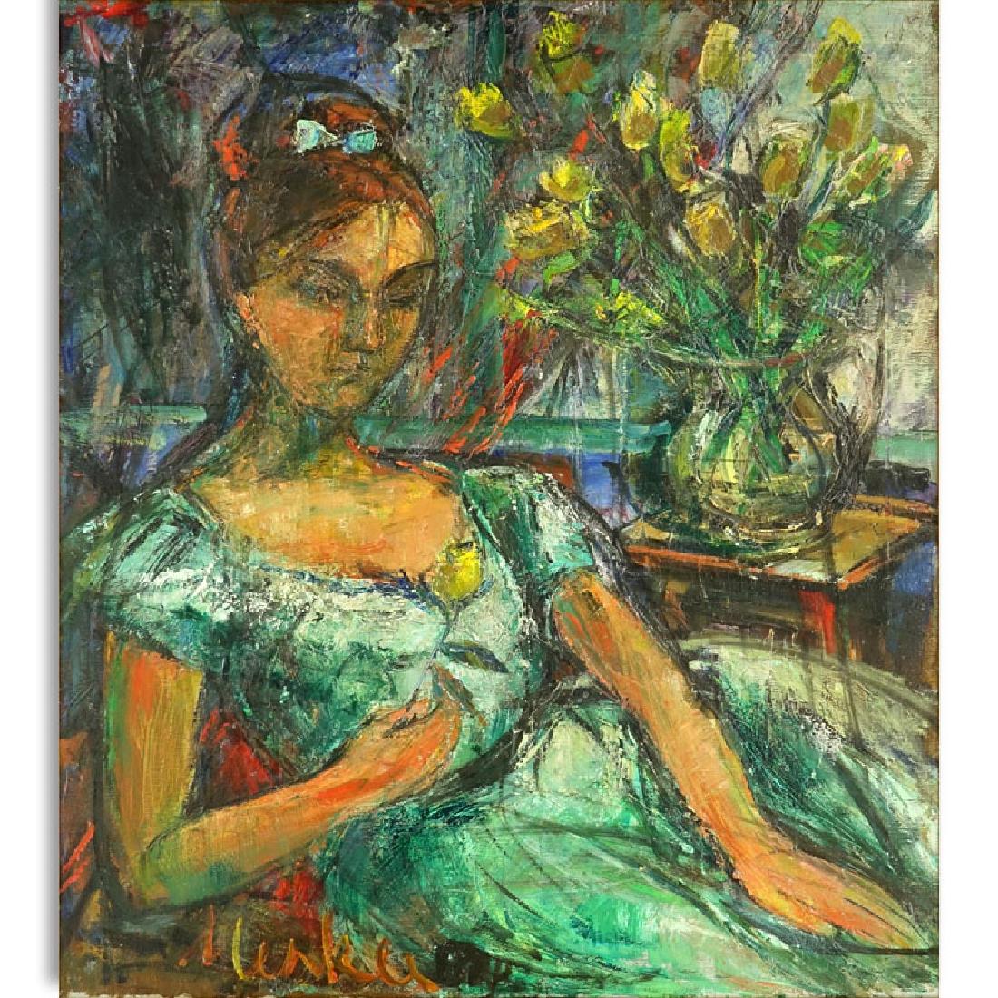 Attributed to: Sigmund Menkes, Polish (1896 - 1986) Oil (1 of 10)