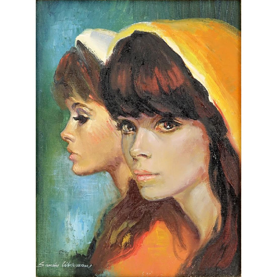 Sandu Liberman, Romanian (1923 - 1977) Oil on Canvas (1 of 5)