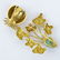Two Vintage 18 Karat Yellow Gold and Turquoise - 2