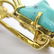 Two Vintage 18 Karat Yellow Gold and Turquoise - 4