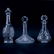 Collection of Three (3) Waterford Crystal Decanters.