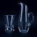 Two (2) Steuben Crystal Tableware. Includes: a carafe