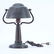 Arts and Craft Copper Desk Lamp. Remnants of a label on