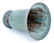 Carl Sorenson Verdigris Patinated Bronze Vase. Signed. - 2