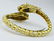 Vintage Italian 18 Karat Yellow Gold Tiger Bangle - 3