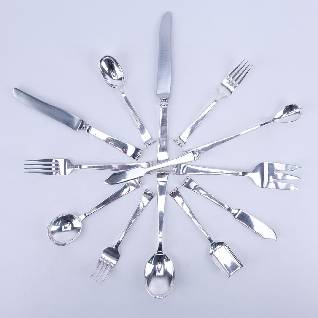 One Hundred Nineteen (119) Pc Allan Adler Modrn Georgia (1 of 4)