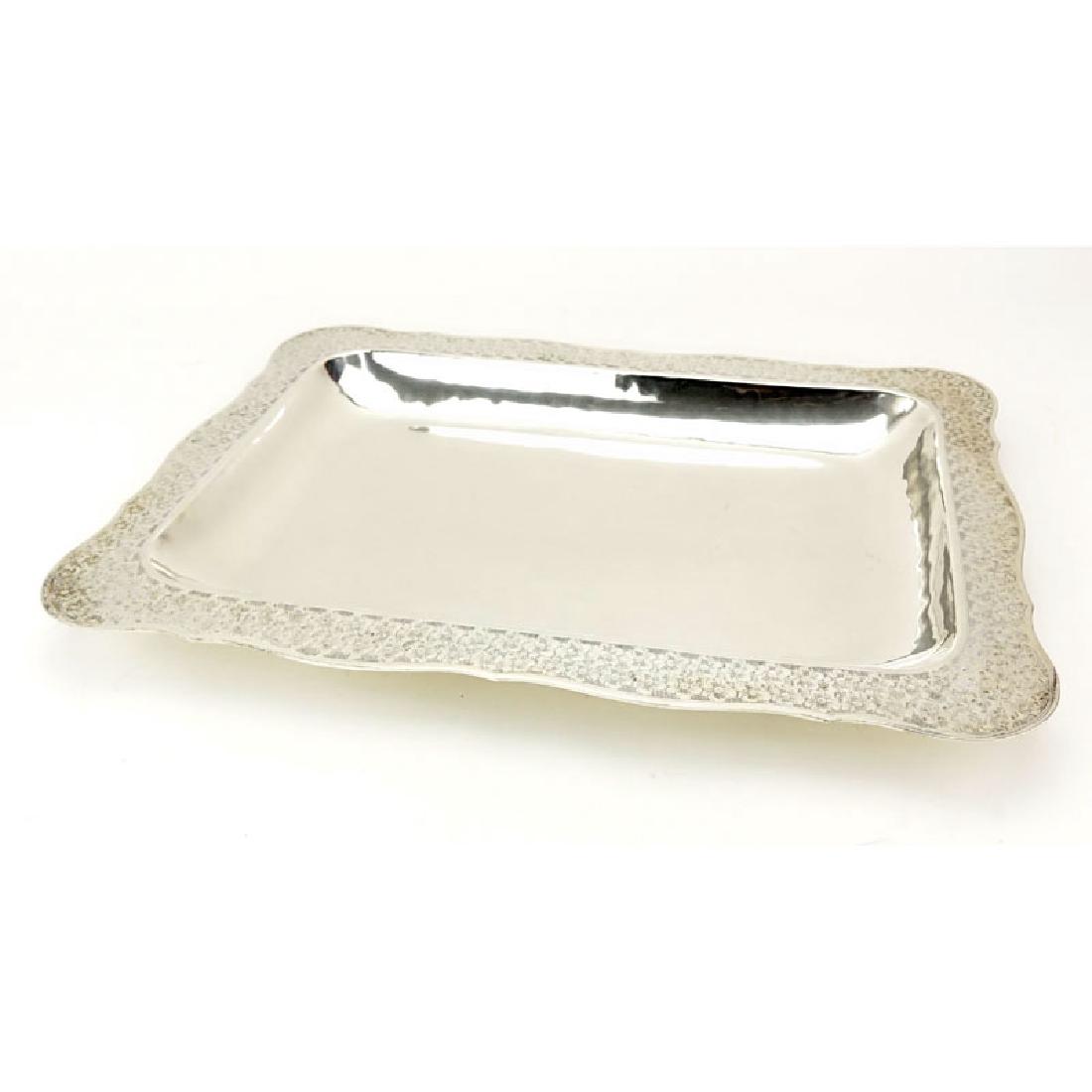 Colombian Florentina 900 Silver Tray. Chased floral (1 of 5)
