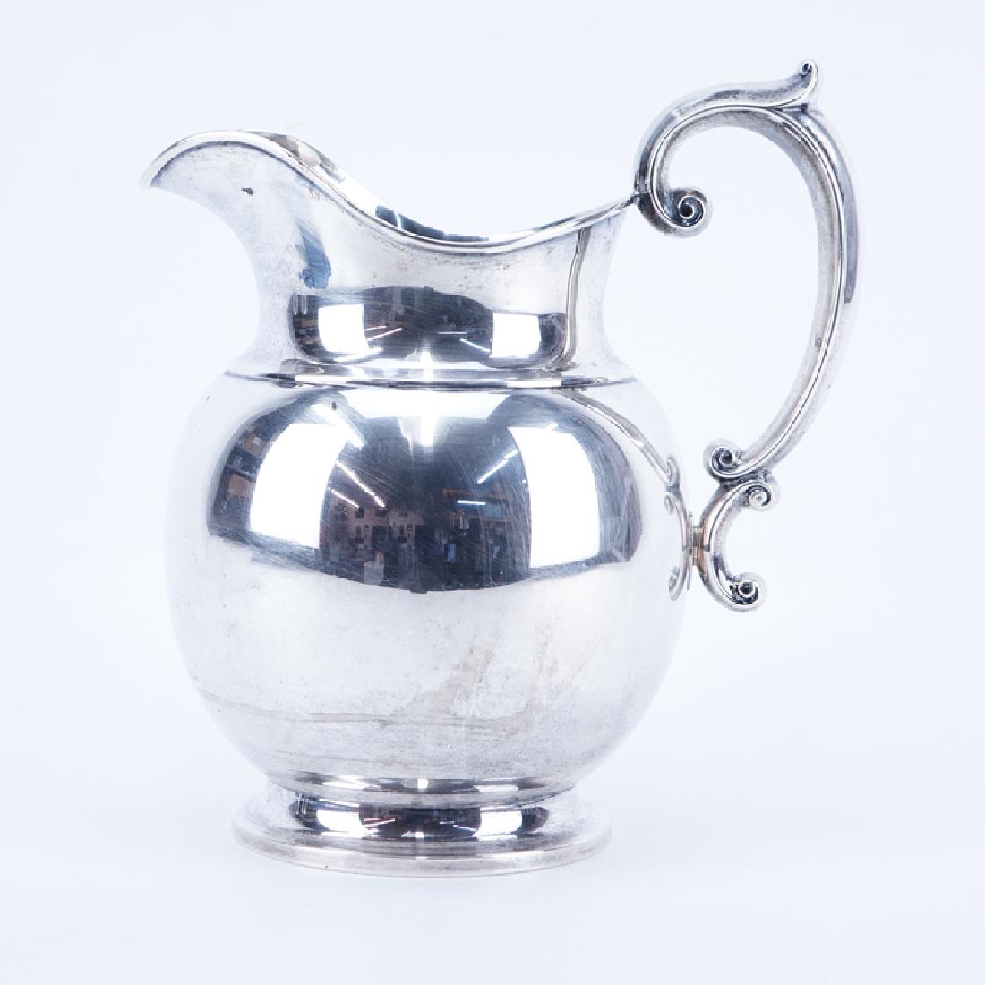 Alvin Sterling Silver Water Pitcher. Signed. Good (1 of 4)