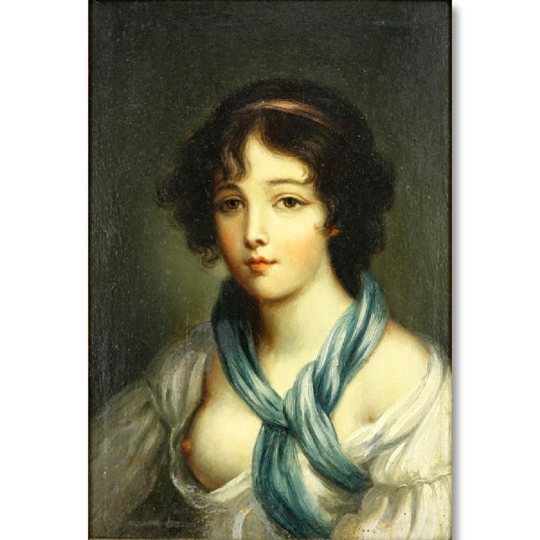 19/20th Century Oil on Panel Old Master Style, Portrait (1 of 6)