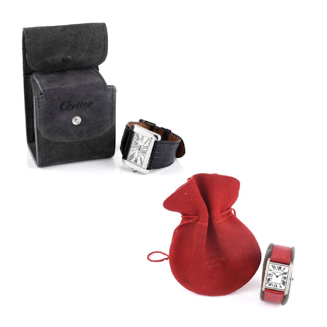 Two (2) Lady's Cartier Watches (1 of 16)