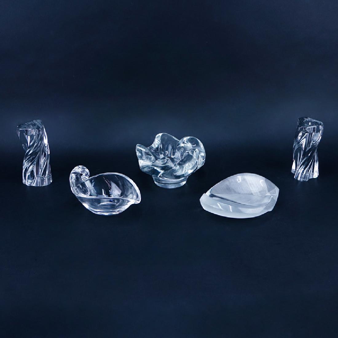 Collection of Lalique, Steuben and Baccarat Crystal (1 of 6)