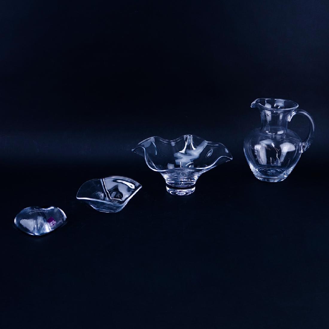 Four (4) Simon Pearce Glass Tablewares (1 of 4)