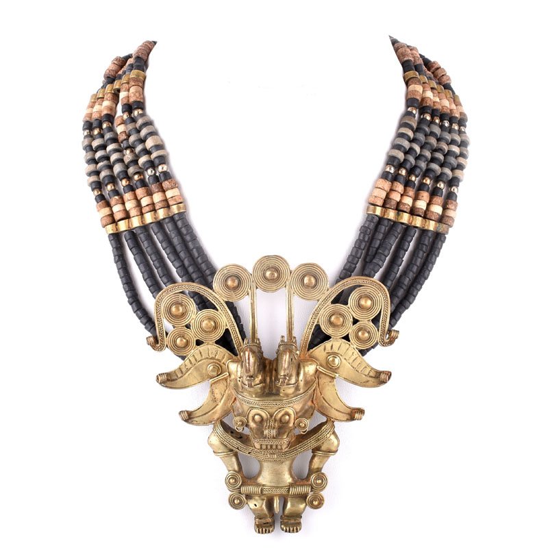 Pre Columbian or Later, Tairona Culture, Six Strand (1 of 5)