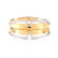 Contemporary Design Italian Diamond and 14 Karat Yellow