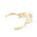 Contemporary Design Italian Diamond and 14 Karat Yellow - 4
