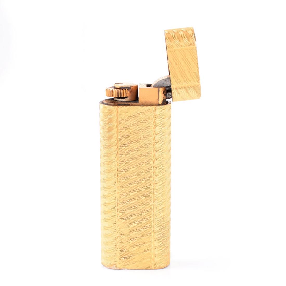 Vintage Cartier Gold Plated Butane Lighter. Signed. (1 of 6)