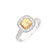 GIA Certified .59 Carat Fancy Yellow Diamond, .65 Carat