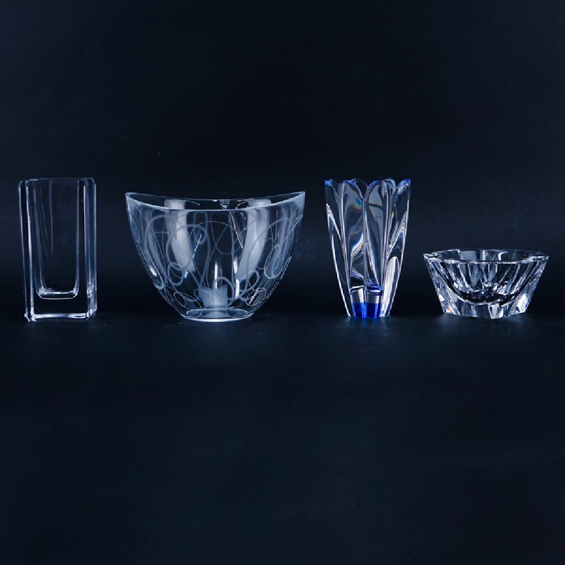 Collection of Four (4) Vintage Crystal Tableware. (1 of 5)