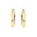 Vintage 14 Karat Yellow Gold and Diamond Earrings. - 3