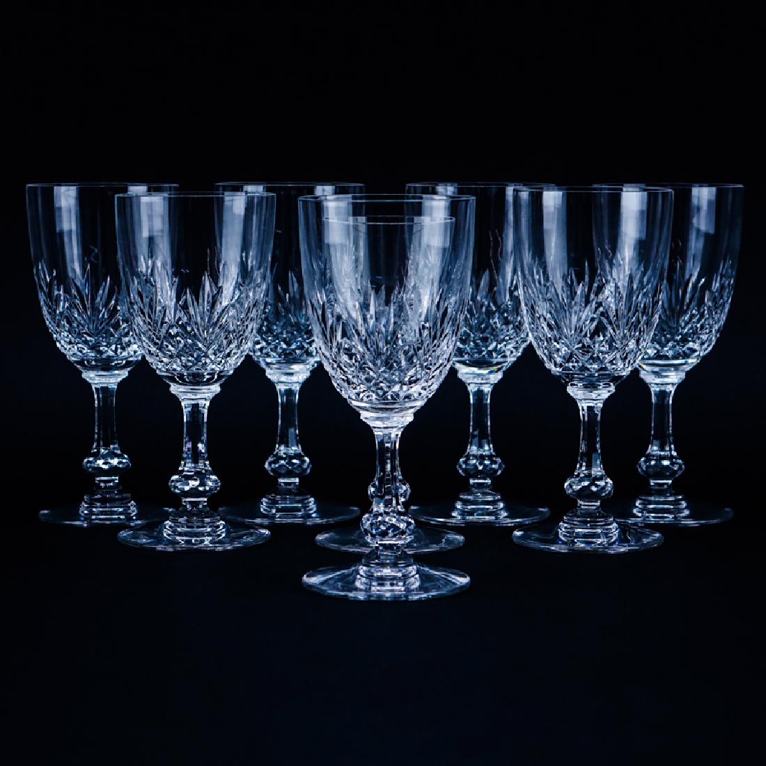 Seven (7) Saint Louis Cristal Massenet Goblets 6-7/8" (1 of 4)