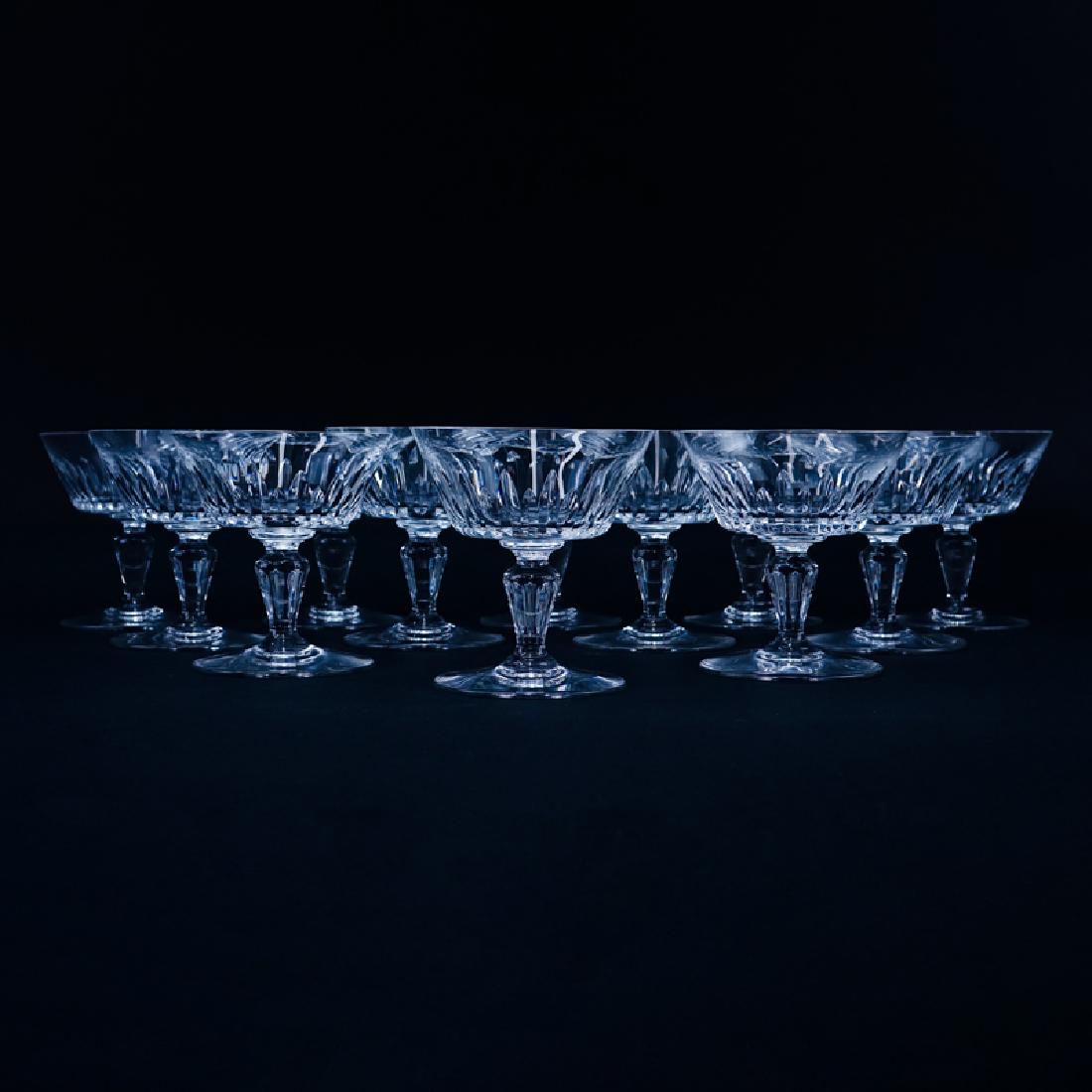 Twelve (12) Baccarat "Biarritz" Crystal Champagne/Tall (1 of 5)