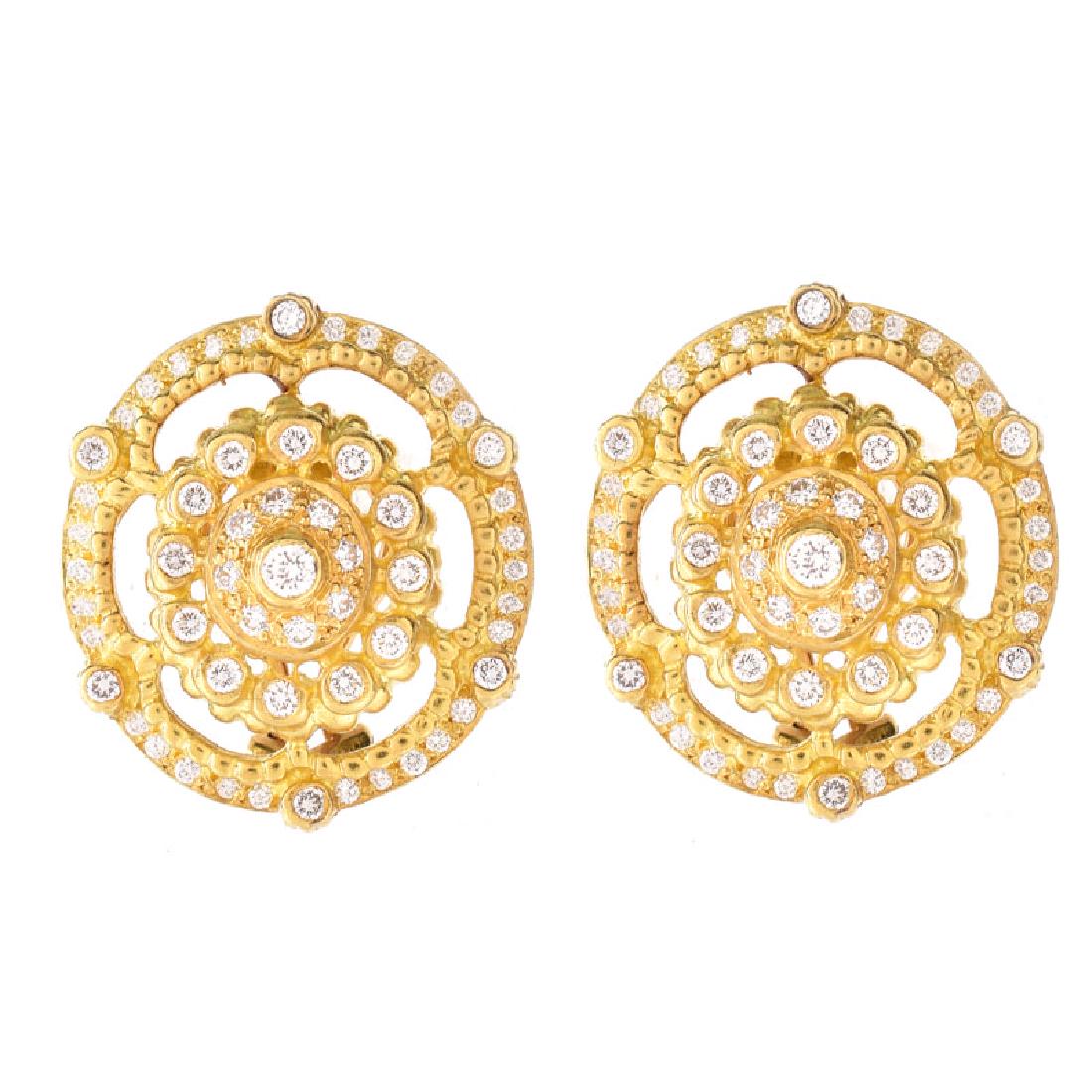 Vintage Doris Panos Approx. 2.0 Carat Pave Set Round (1 of 5)