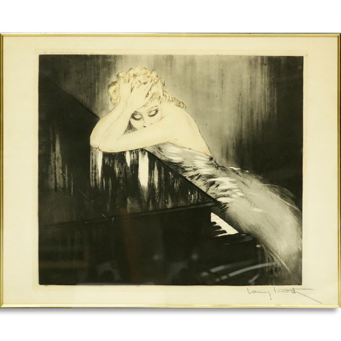 Louis Icart, French (1888-1950) Drypoint "Reve de (1 of 8)