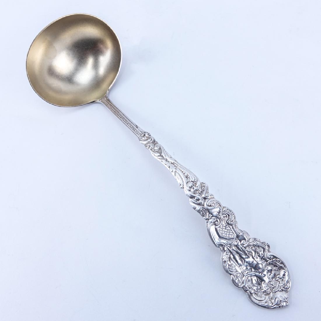 Gorham Versailles Sterling Silver Ladle With Gilt Bowl. (1 of 5)